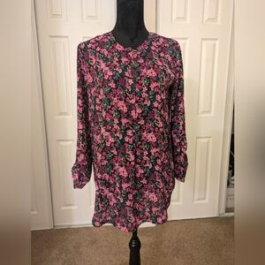 Chaus ladies zip blouse, medium